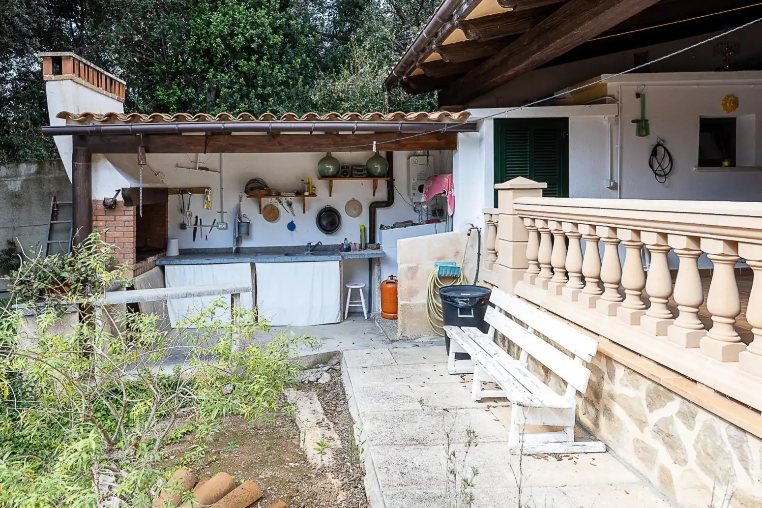 Garden of Houses for sale in Capdepera  with Air Conditioner, Parquet flooring and Terrace
