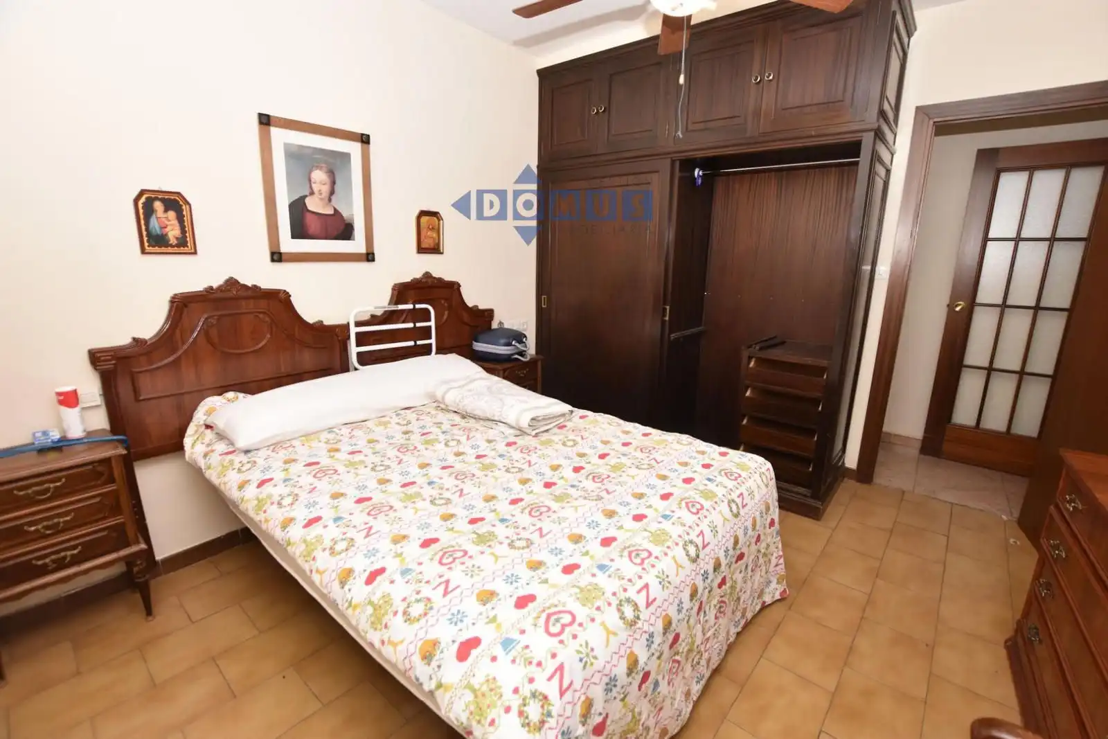 Bedroom of Flat for sale in Ronda  with Air Conditioner, Heating and Terrace