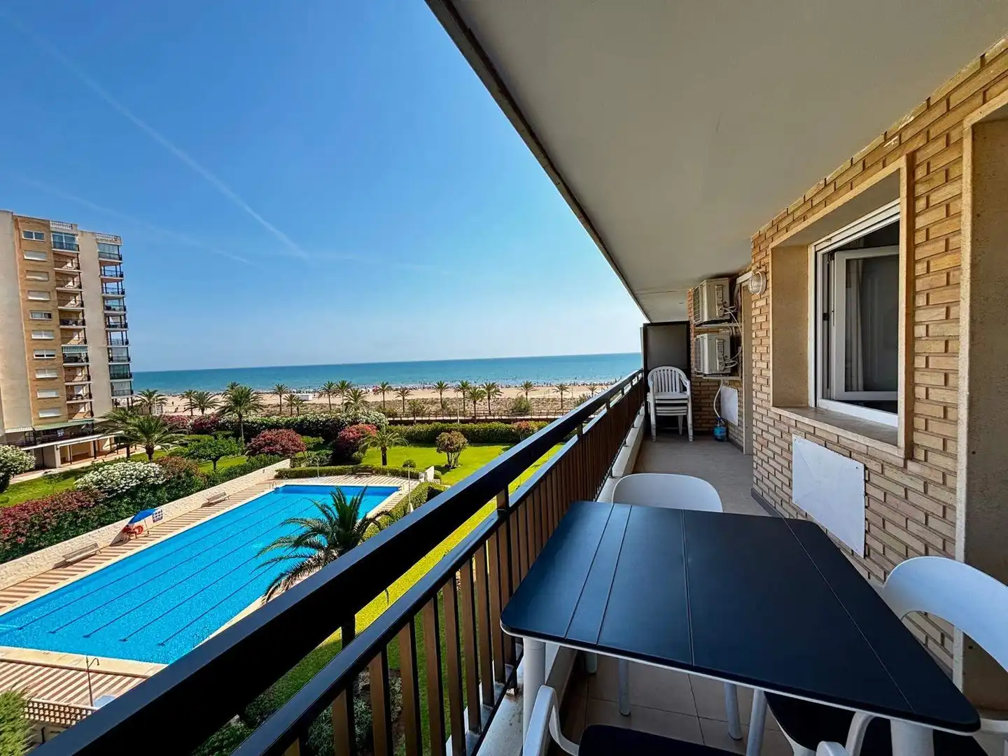 Terrassa de Apartament en venda en Gandia amb Jardí privat, Terrassa i Balcó