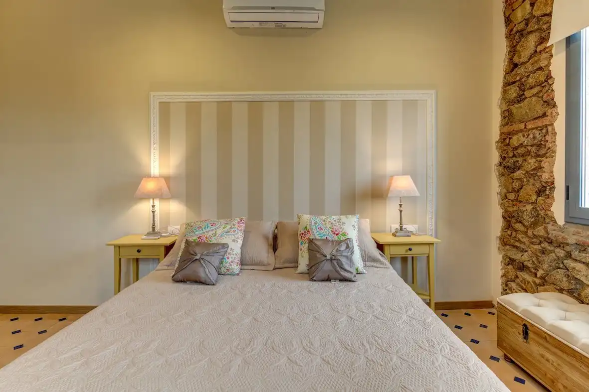 Schlafzimmer von Country house zum Verkauf in Llinars del Vallès mit Klimaanlage, Heizung und Abstellraum