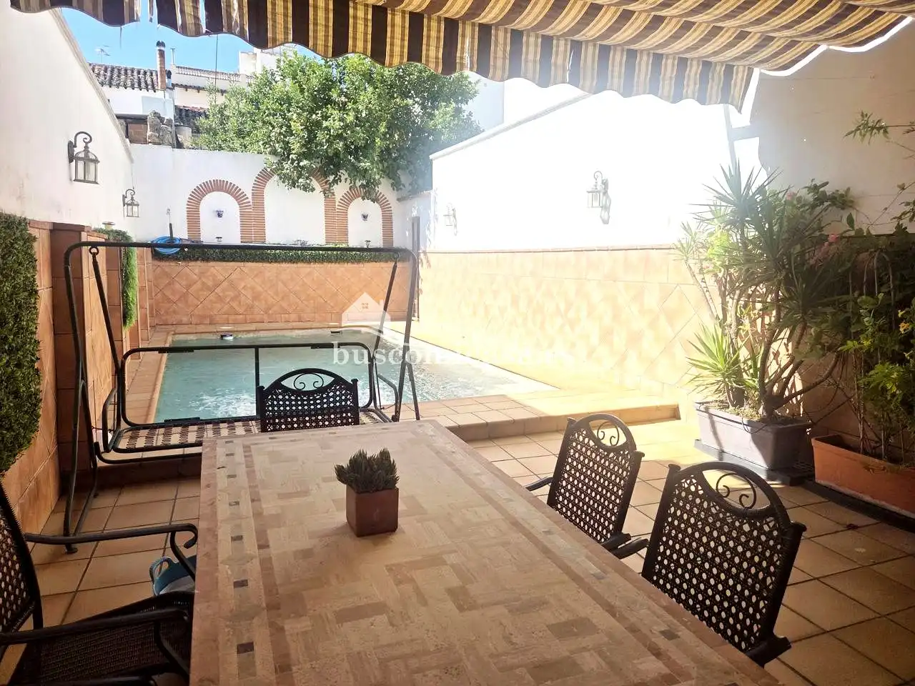 Terrassa de Casa adosada en venda en Torredonjimeno amb Aire condicionat, Calefacció i Piscina
