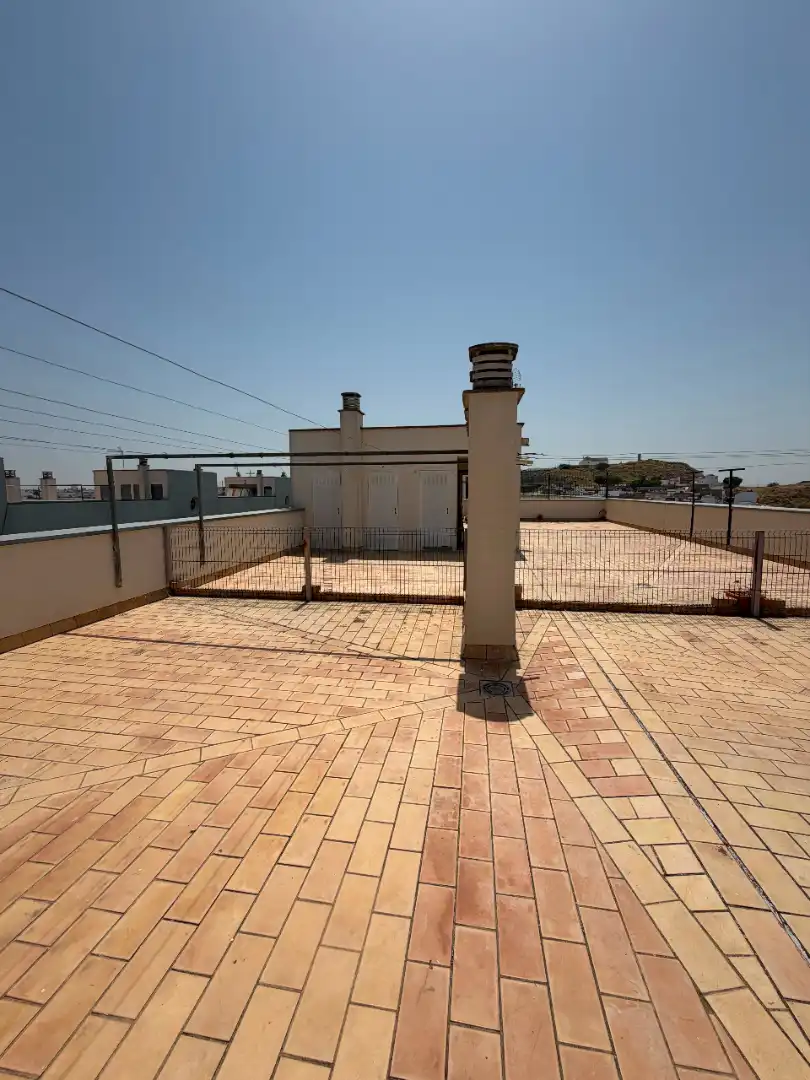 Terrace of Flat for sale in Lebrija  with Air Conditioner and Oven