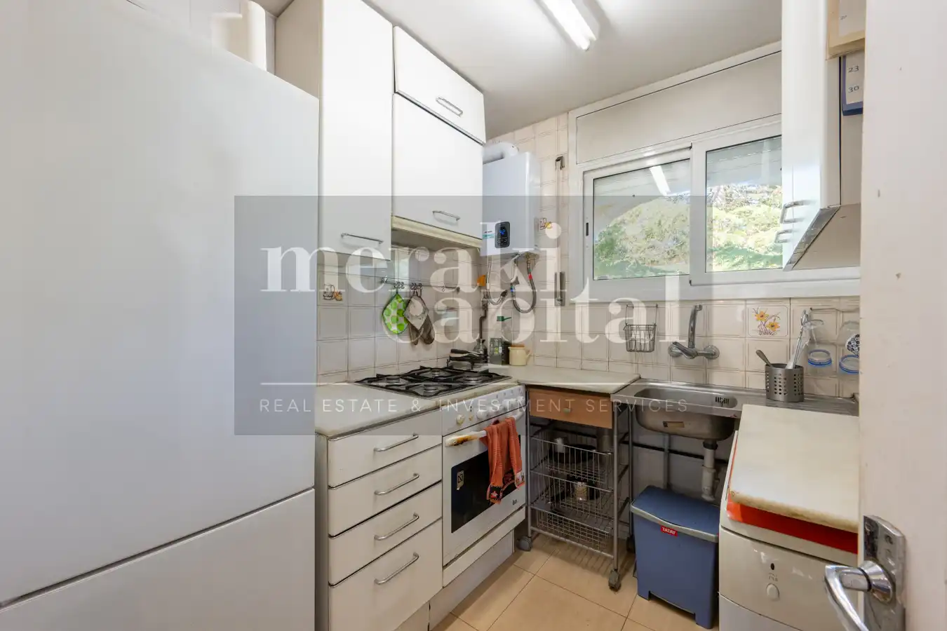 Cocina de Casa o chalet en venta en Sant Cugat del Vallès con Calefacción, Jardín privado y Terraza