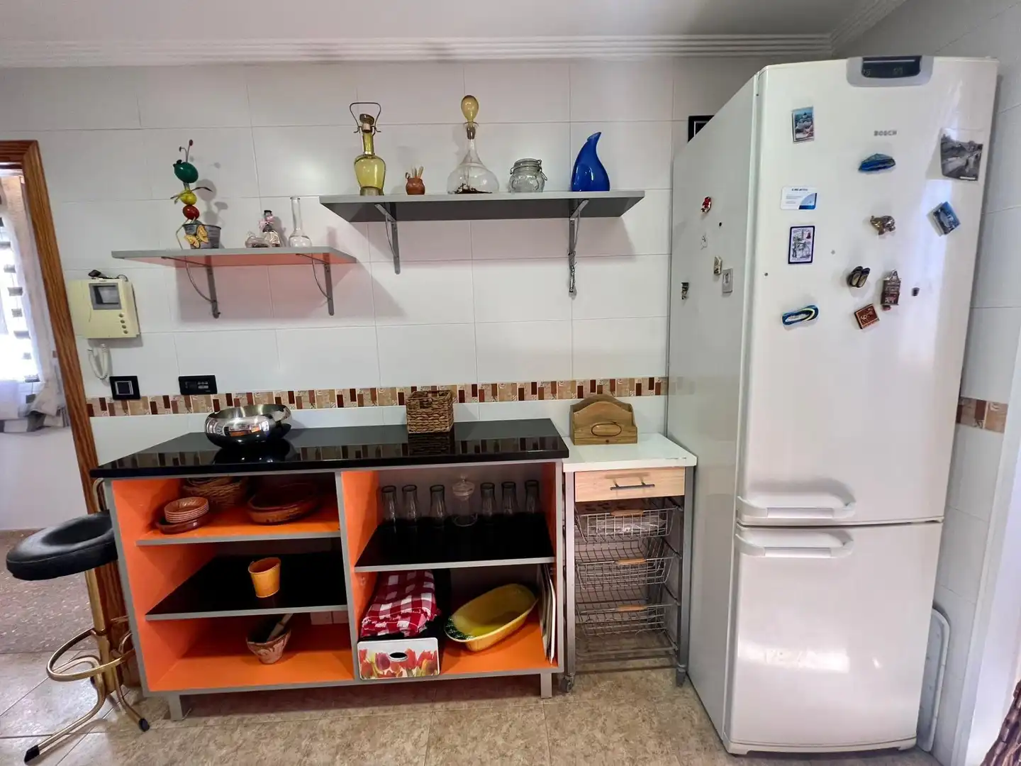 Cocina de Ático de alquiler en Elche / Elx con Aire acondicionado, Calefacción y Terraza