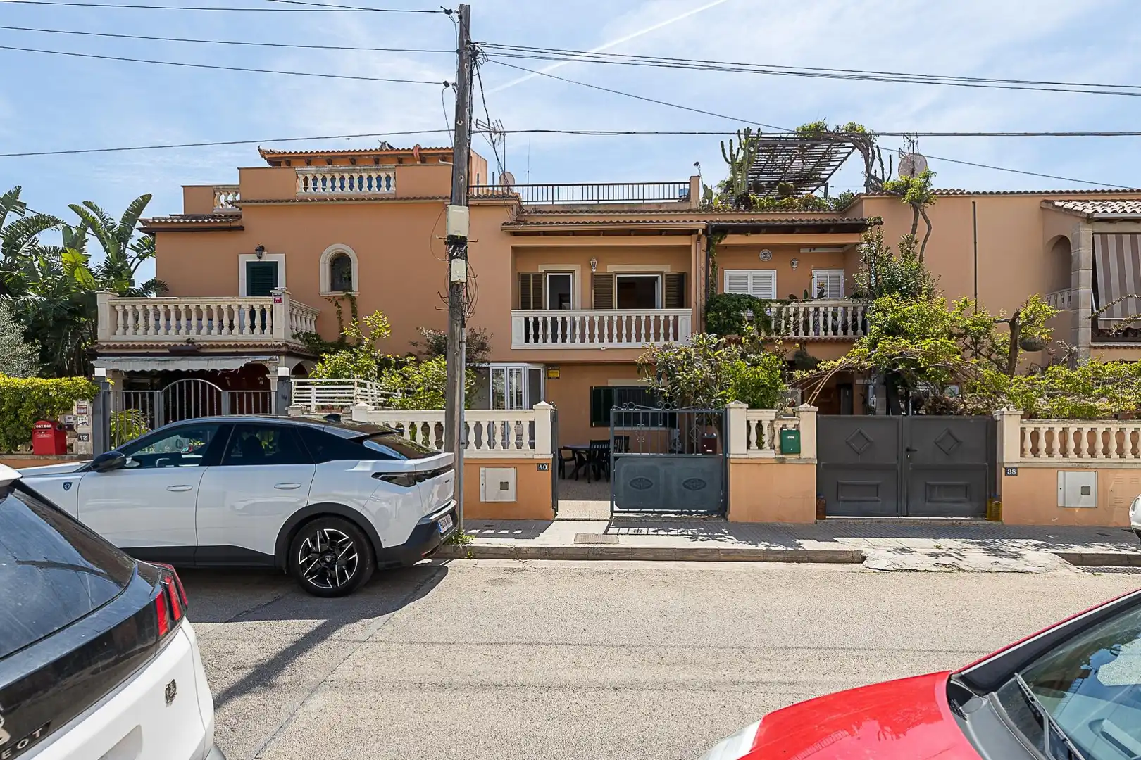 Vista exterior de Casa adosada en venda en  Palma de Mallorca amb Calefacció i Terrassa