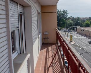 Balcony of Flat to rent in Salamanca Capital  with Heating, Terrace and Furnished