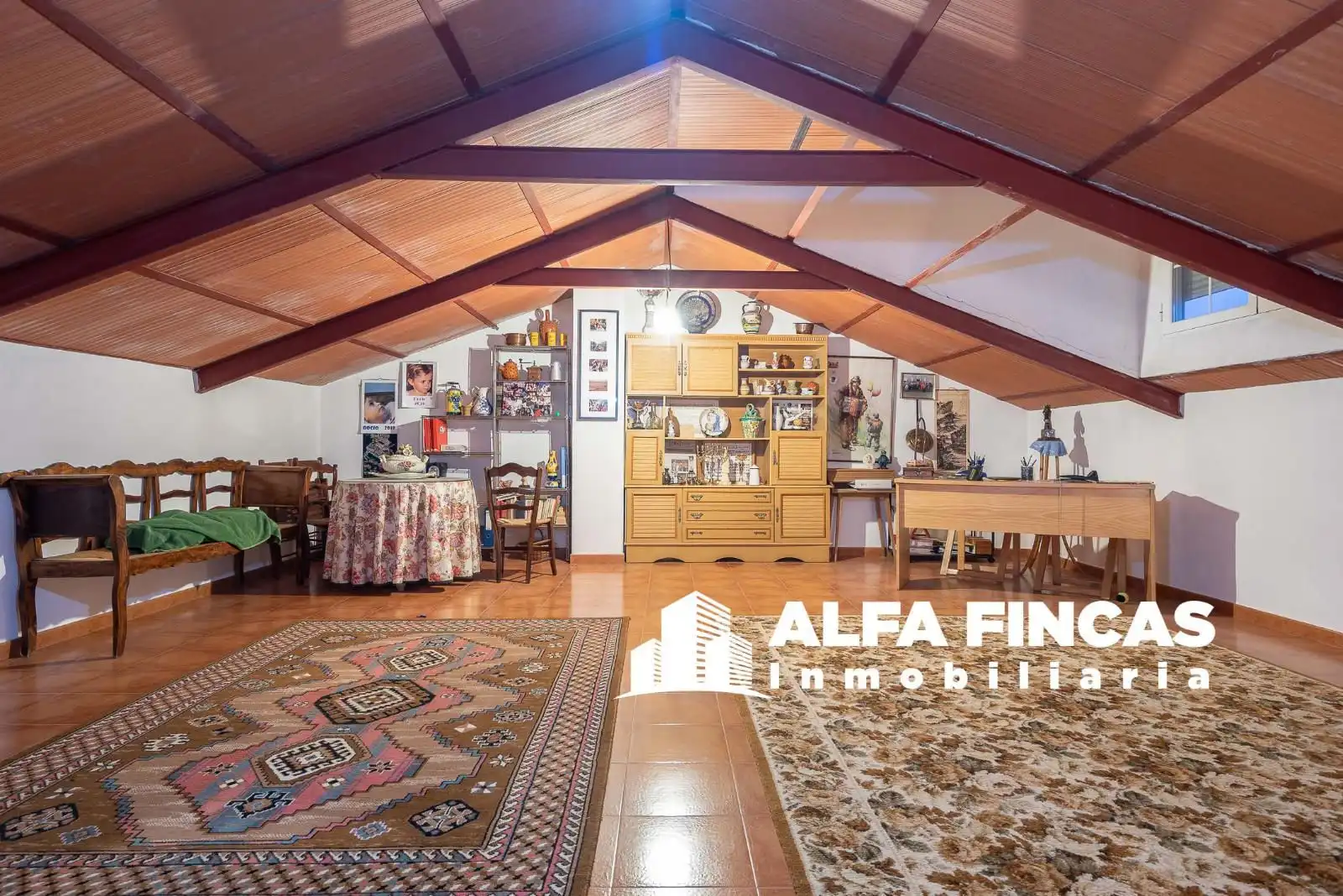 Sala de estar de Casa o chalet en venta en Casas de Fernando Alonso con Aire acondicionado y Jardín privado