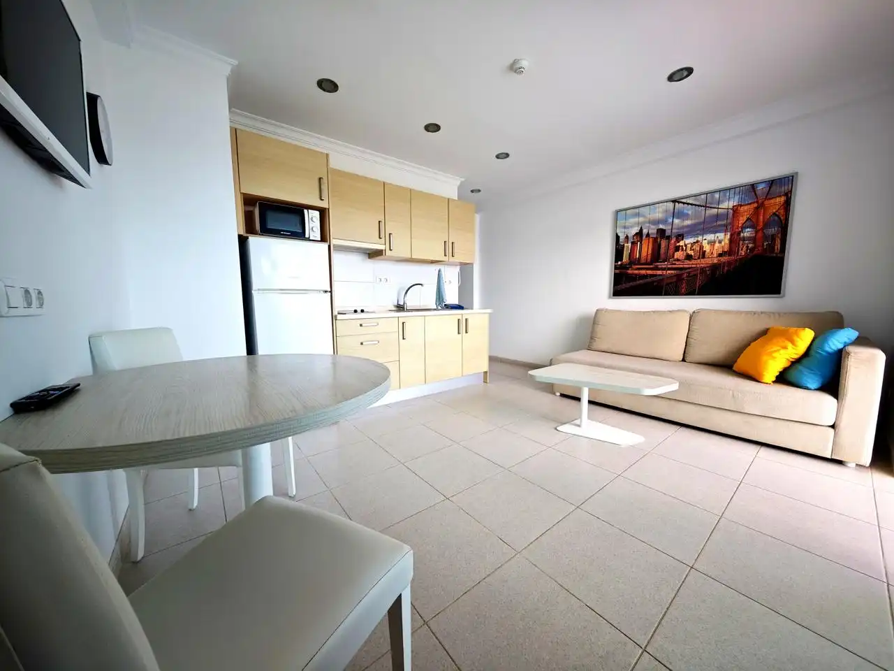 Wohnzimmer von Wohnung zum Verkauf in Mogán mit Terrasse, Möbliert und Balkon