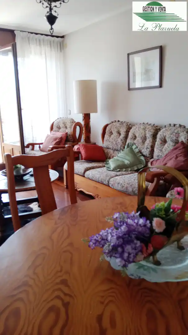 Sala de estar de Piso en venta en Castro-Urdiales con Calefacción, Jardín privado y Terraza
