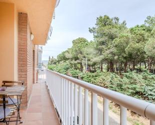 Balcony of Flat for sale in Roses  with Heating, Terrace and Furnished