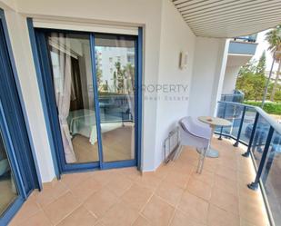 Terrassa de Apartament de lloguer en Eivissa amb Aire condicionat, Rentadora i Balcó