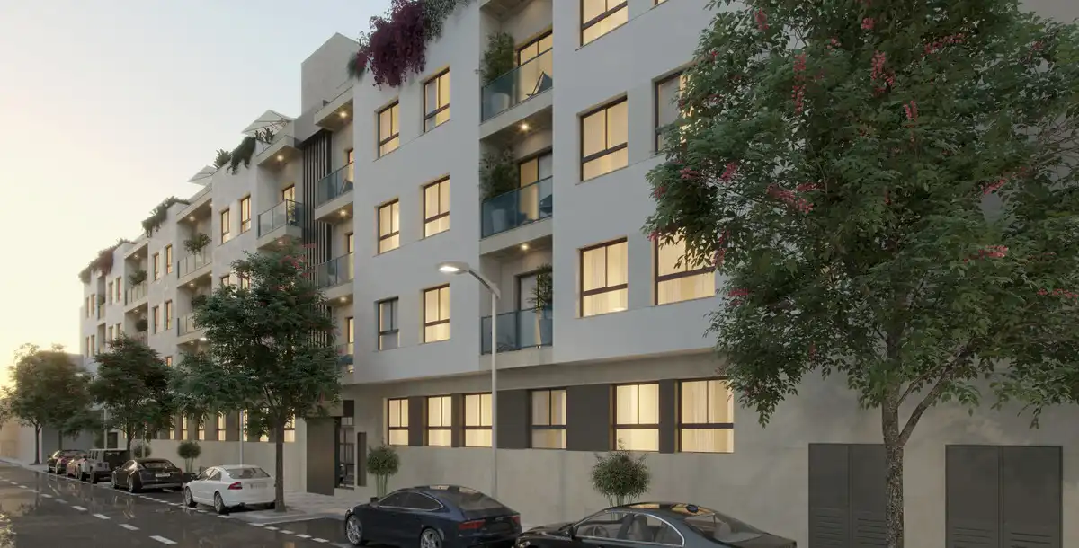 Vista exterior de Planta baja en venta en Málaga con Terraza