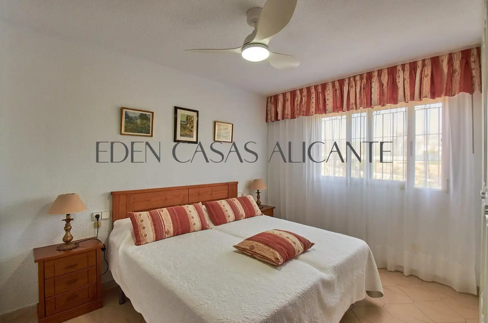 Bedroom of Flat for sale in El Campello  with Air Conditioner, Heating and Private garden