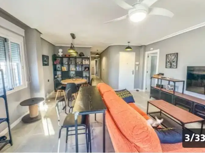 Sala d'estar de Àtic en venda en Beniel amb Aire condicionat i Terrassa