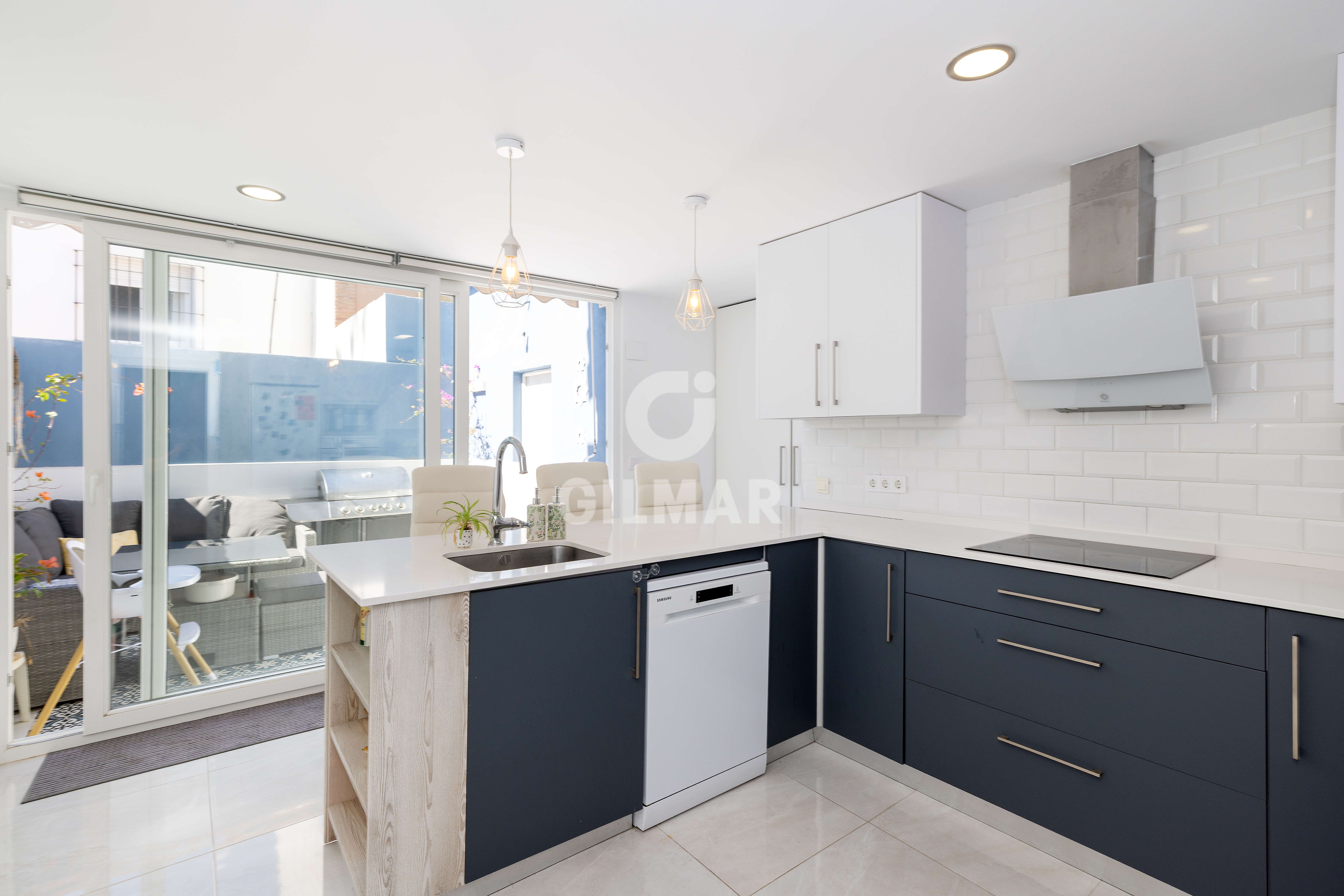 Cocina de Casa adosada en venta en Benalmádena con Calefacción y Amueblado