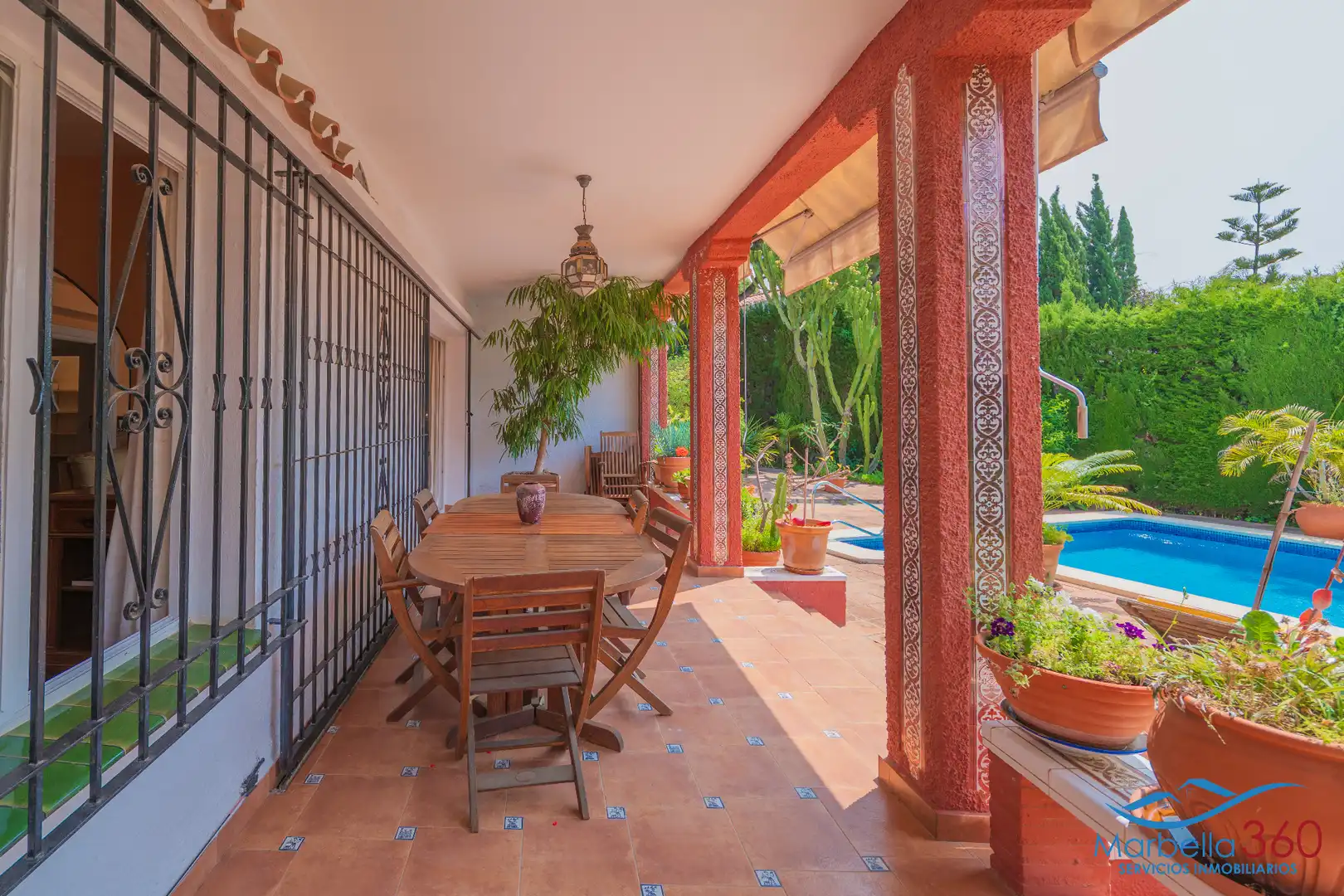 Jardín de Casa o chalet en venta en Marbella con Aire acondicionado, Jardín privado y Terraza
