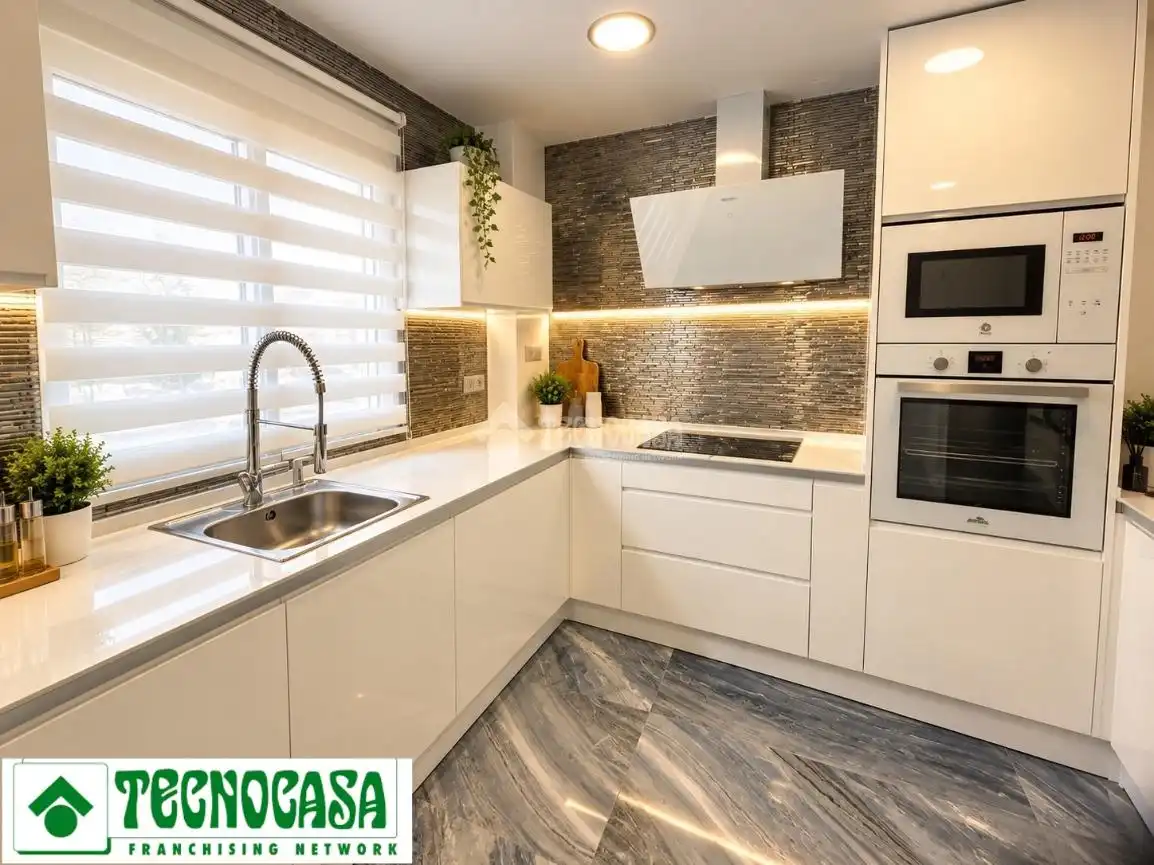 Cocina de Casa adosada en venta en San Francisco