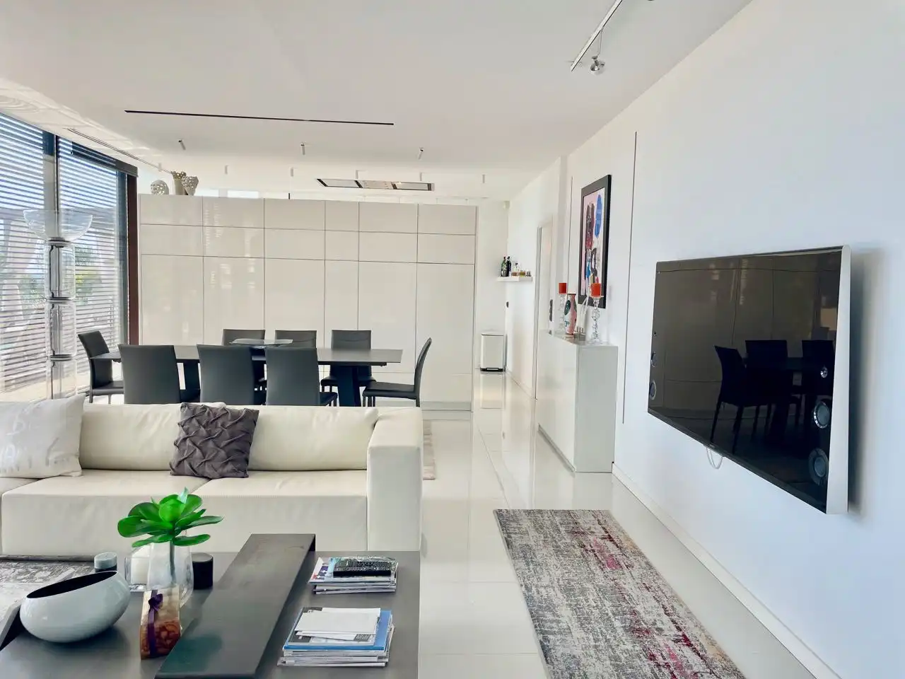 Sala de estar de Casa o chalet en venta en Benidorm con Piscina