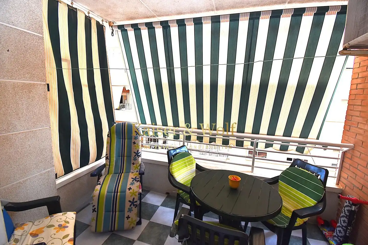 Terraza de Piso en venta en Santa Pola con Aire acondicionado, Terraza y Amueblado