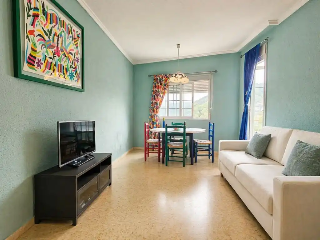 Wohnzimmer von Wohnung zum Verkauf in Serra mit Terrasse, Ofen und Waschmaschine