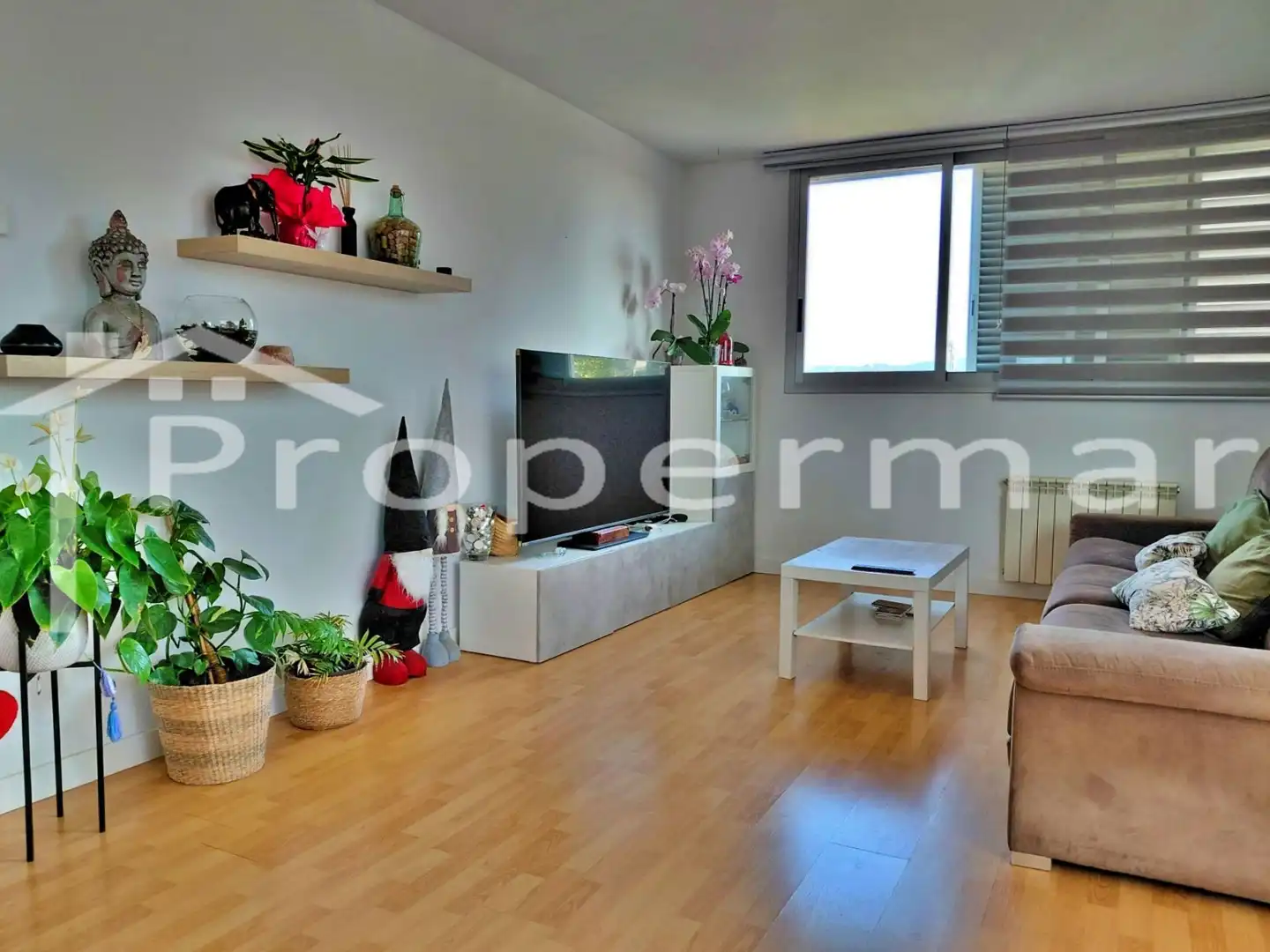 Sala de estar de Ático en venta en Parets del Vallès con Aire acondicionado, Calefacción y Terraza