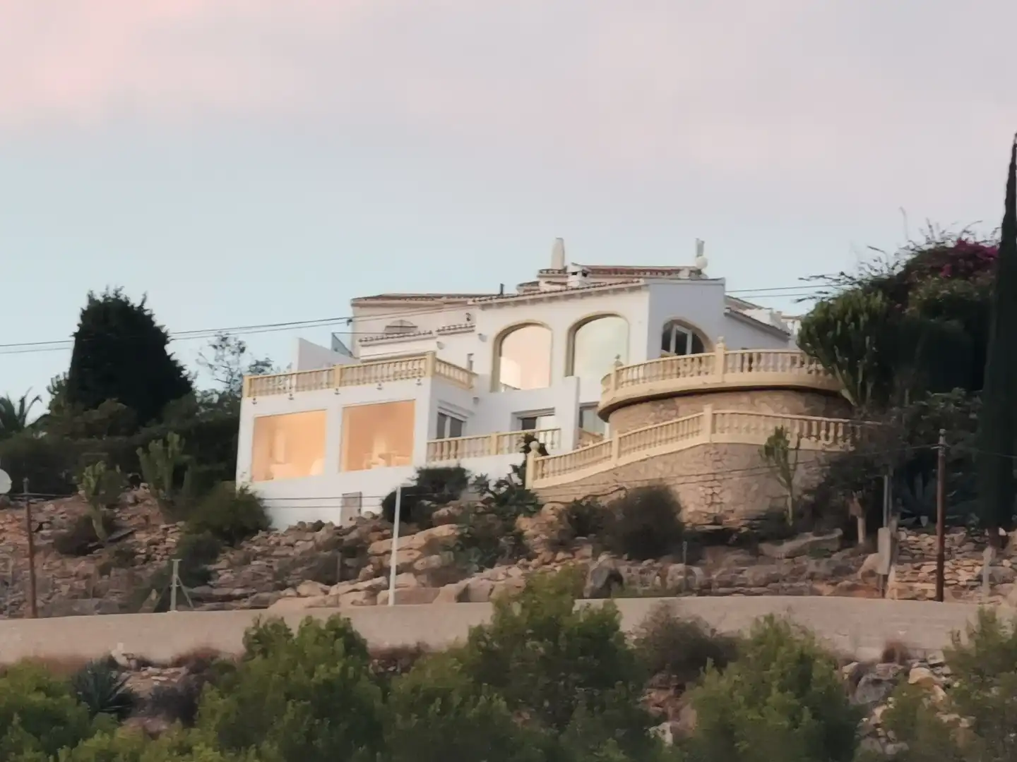 Vista exterior de Casa o chalet en venta en Jávea / Xàbia con Aire acondicionado, Calefacción y Jardín privado