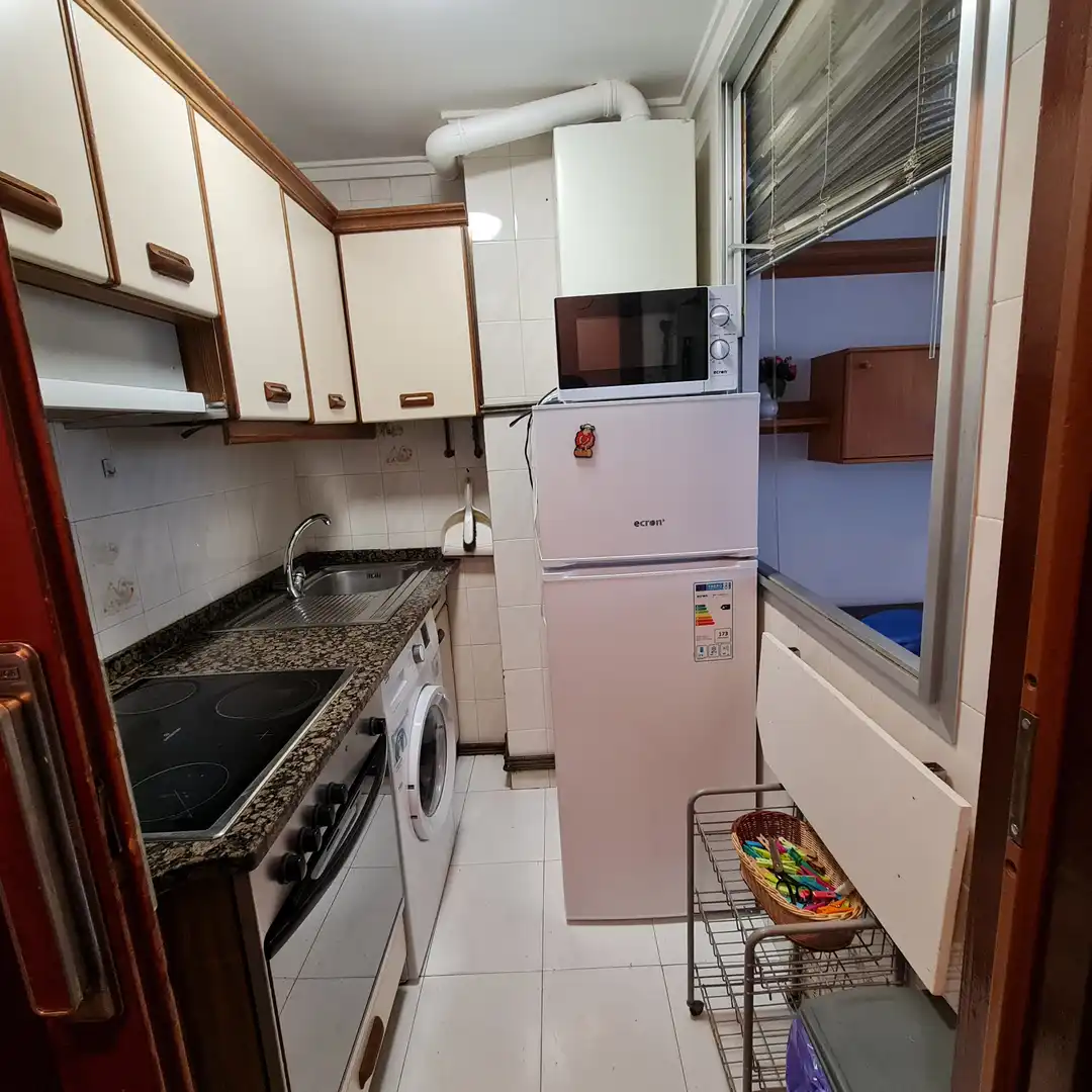 Cocina de Piso en venta en Arrasate / Mondragón con Calefacción, Trastero y Amueblado