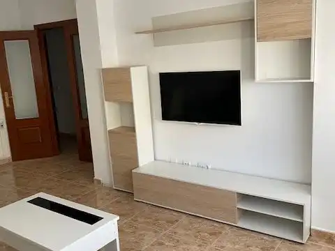 Living room of Flat for rent in Cáceres  with Heating, Storage room and Furnished