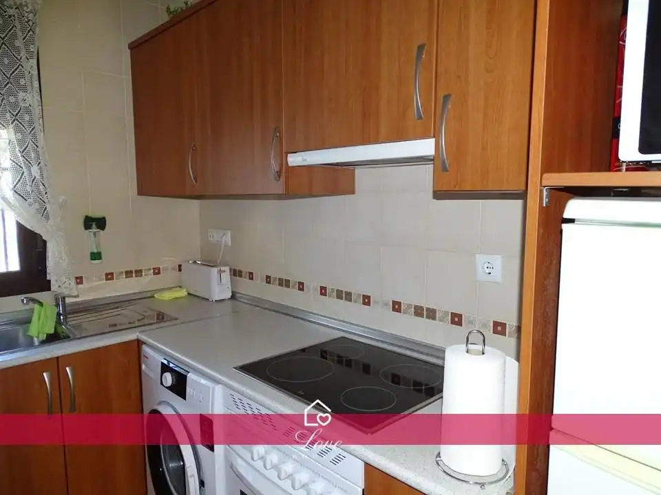 Kitchen of Apartments for sale in Chiclana de la Frontera  with Air Conditioner, Private garden and Community pool