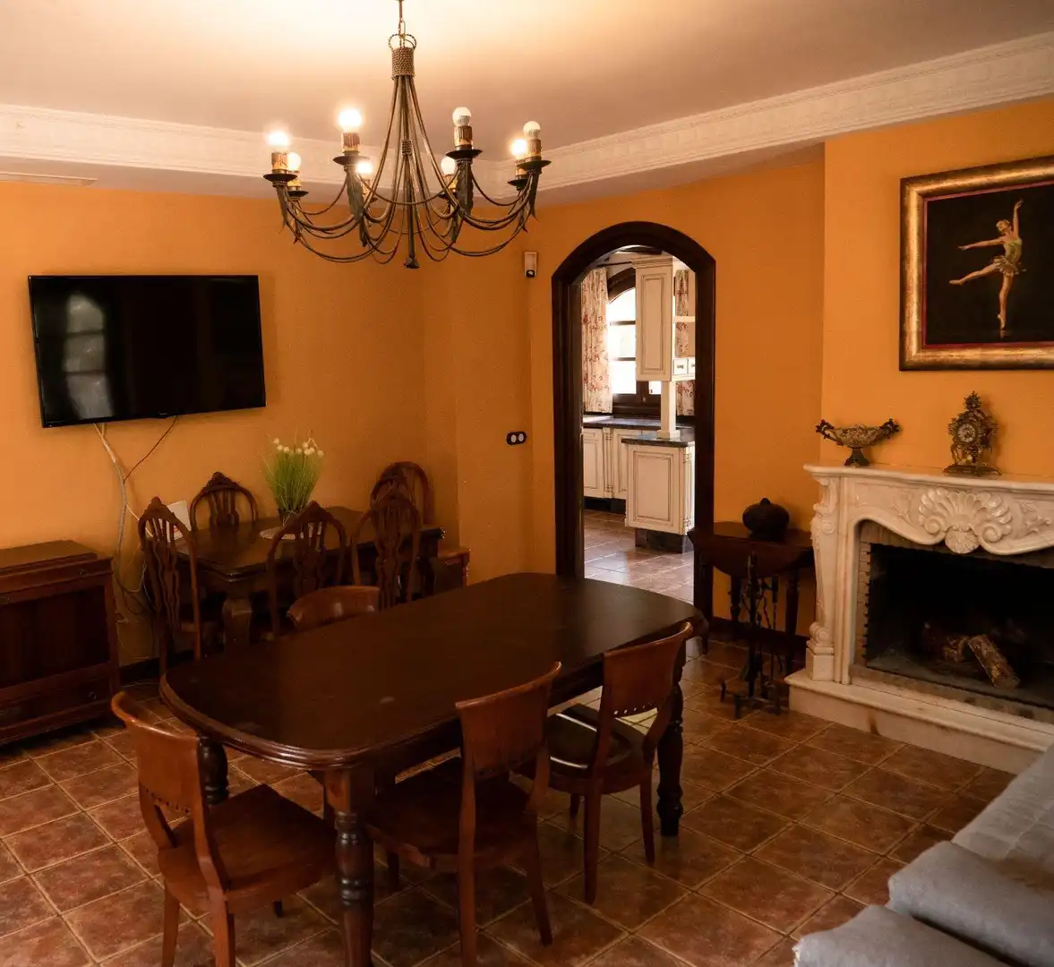 Dining room of Houses for sale in Rojales  with Air Conditioner, Private garden and Terrace