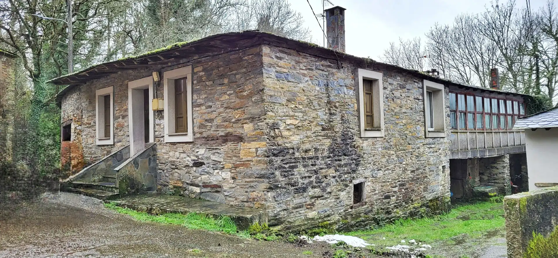 Casa rústica amb terrassa en venda a O Incio, imagen 2
