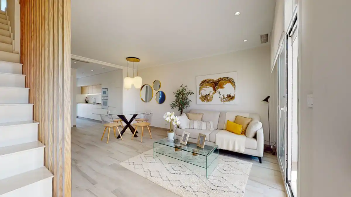 Sala de estar de Casa adosada en venta en Pilar de la Horadada