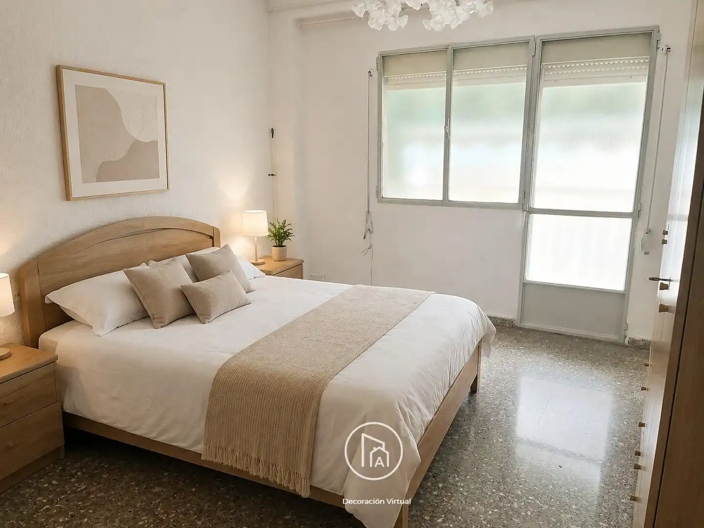 Bedroom of Flat for sale in Manises  with Balcony