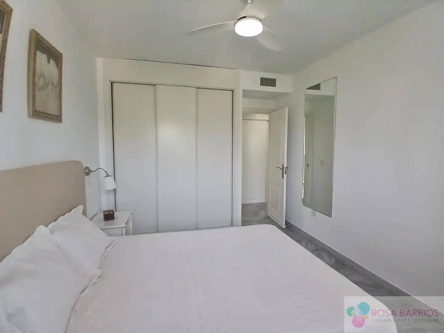 Bedroom of Flat for rent in Marbella  with Terrace, Furnished and Community pool
