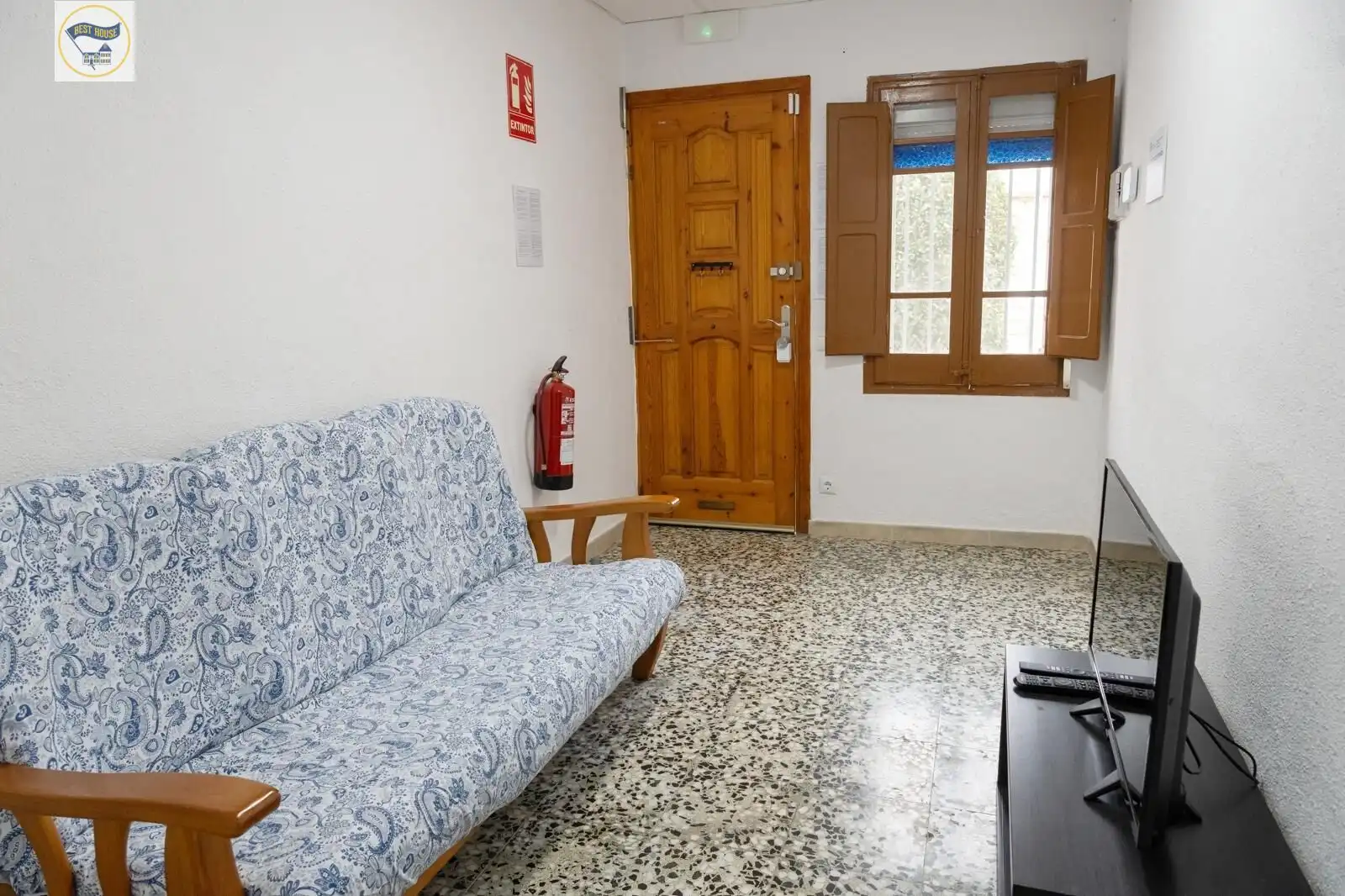 Sala de estar de Casa o chalet en venta en Sant Jaume d'Enveja con Calefacción, Terraza y Amueblado