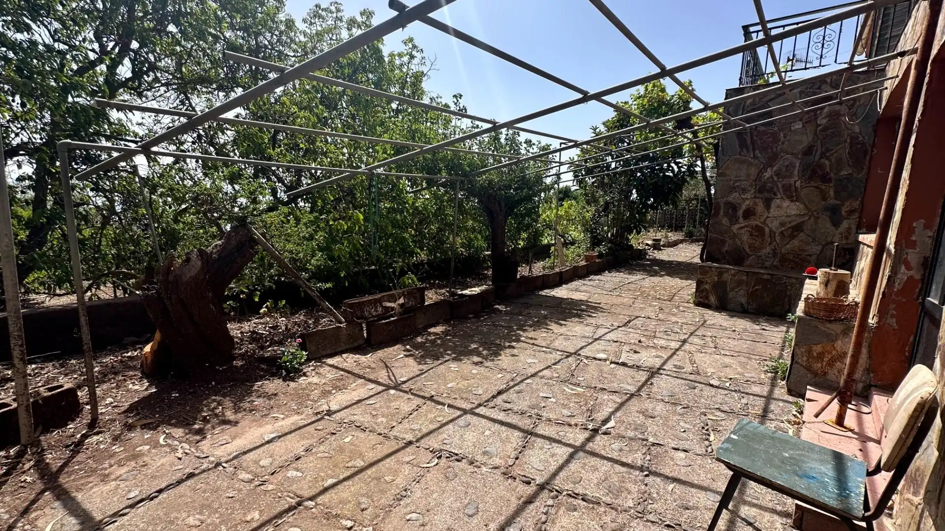 Terraza de Finca rústica en venta en El Rosario con Jardín privado, Terraza y Alarma