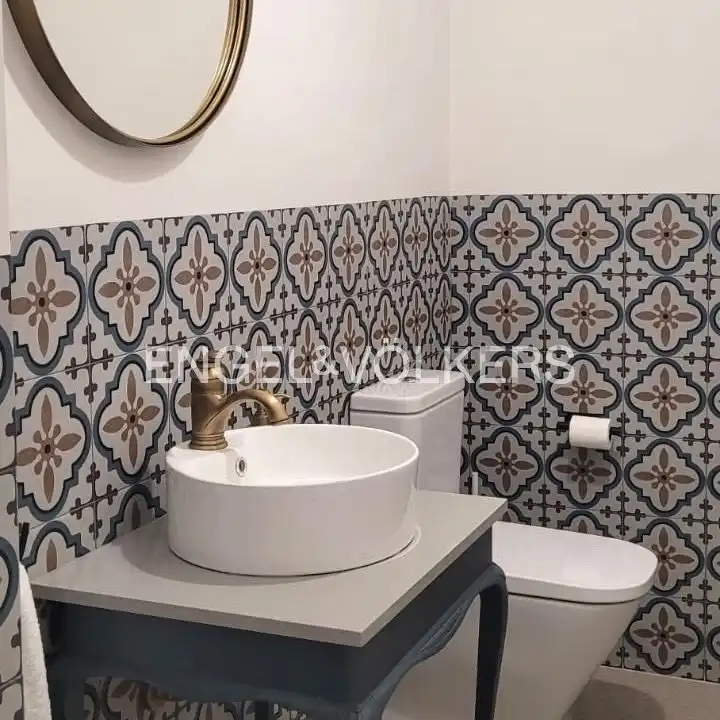 Bany de Casa o xalet de lloguer en Náquera amb Aire condicionat, Calefacció i Jardí privat