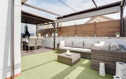 Terrassa de Dúplex en venda en Sant Adrià de Besòs amb Calefacció i Terrassa