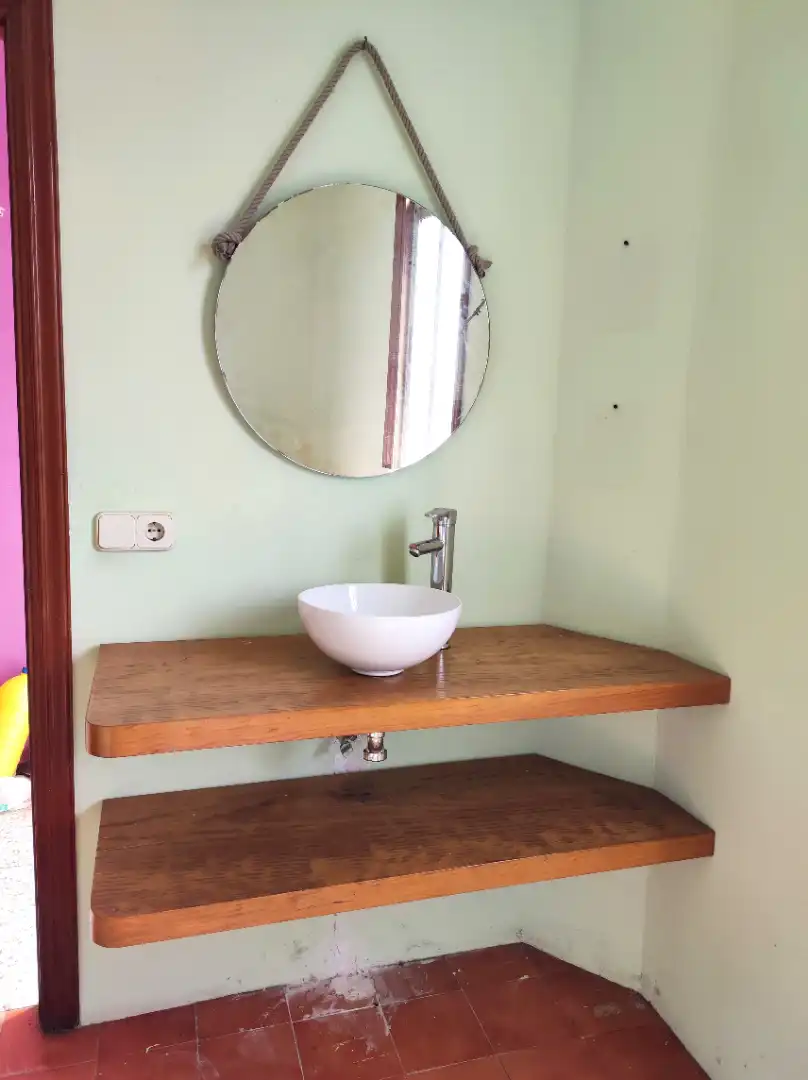 Baño de Casa o chalet en venta en Carral con Jardín privado y Terraza