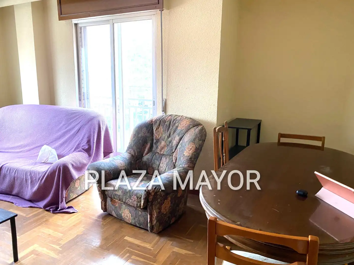 Sala de estar de Piso de alquiler en Salamanca con Calefacción, Amueblado y Balcón