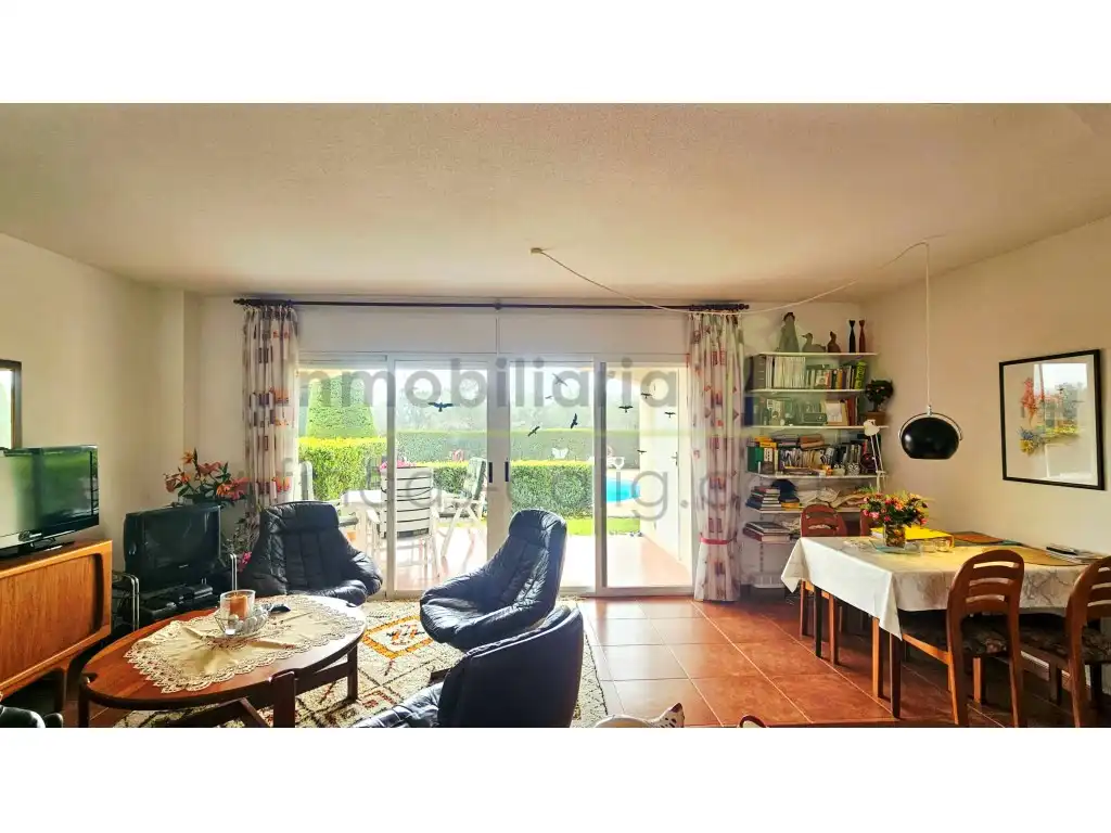 Sala d'estar de Casa o xalet en venda en San Jorge / Sant Jordi amb Aire condicionat, Calefacció i Piscina