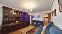 Living room of Flat for sale in Oviedo   with Heating, Parquet flooring and Terrace