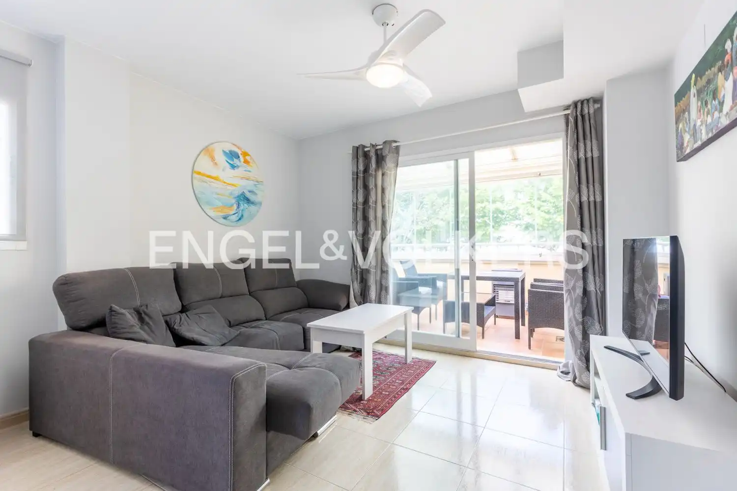 Living room of Flat for sale in Jávea / Xàbia  with Air Conditioner, Heating and Private garden