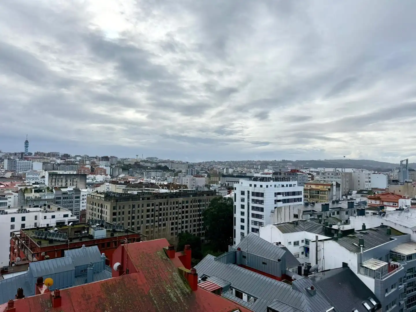 Exterior view of Flat for sale in A Coruña Capital   with Heating, Terrace and Storage room