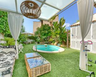 Garden of Single-family semi-detached for sale in Sitges  with Air Conditioner, Heating and Private garden