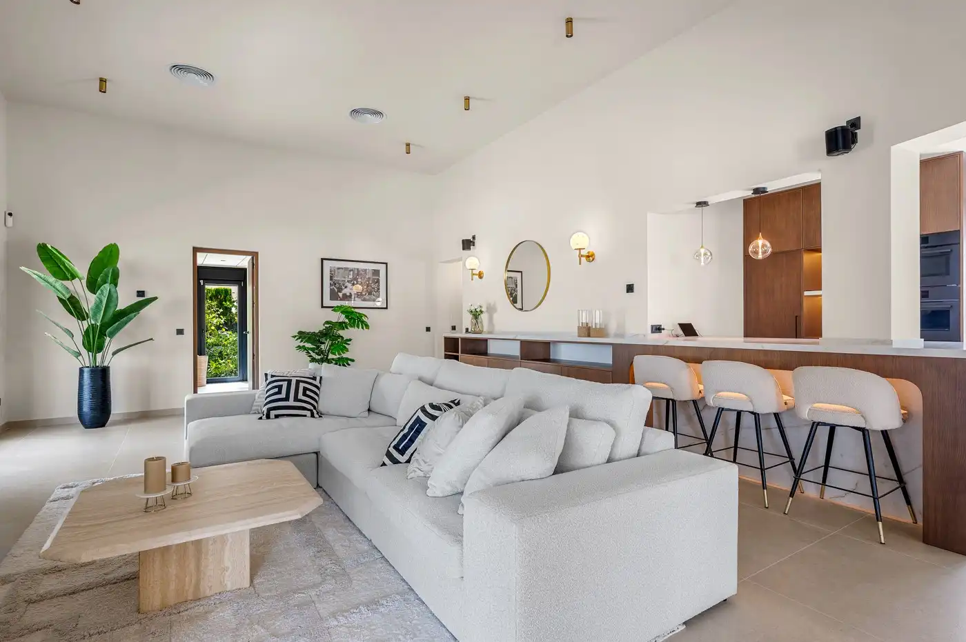 Sala de estar de Casa o chalet en venta en Benijófar con Aire acondicionado, Terraza y Piscina