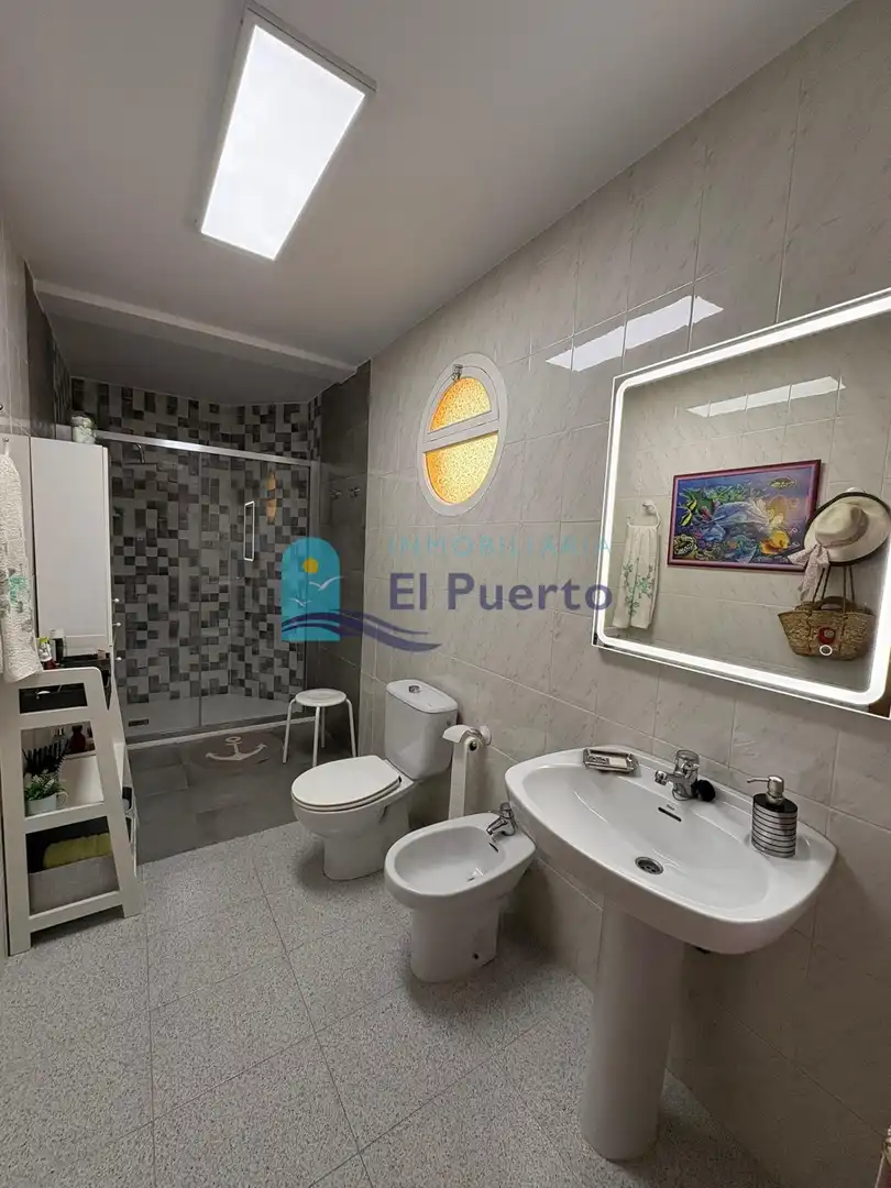 Baño de Dúplex en venta en Mazarrón con Aire acondicionado, Terraza y Trastero
