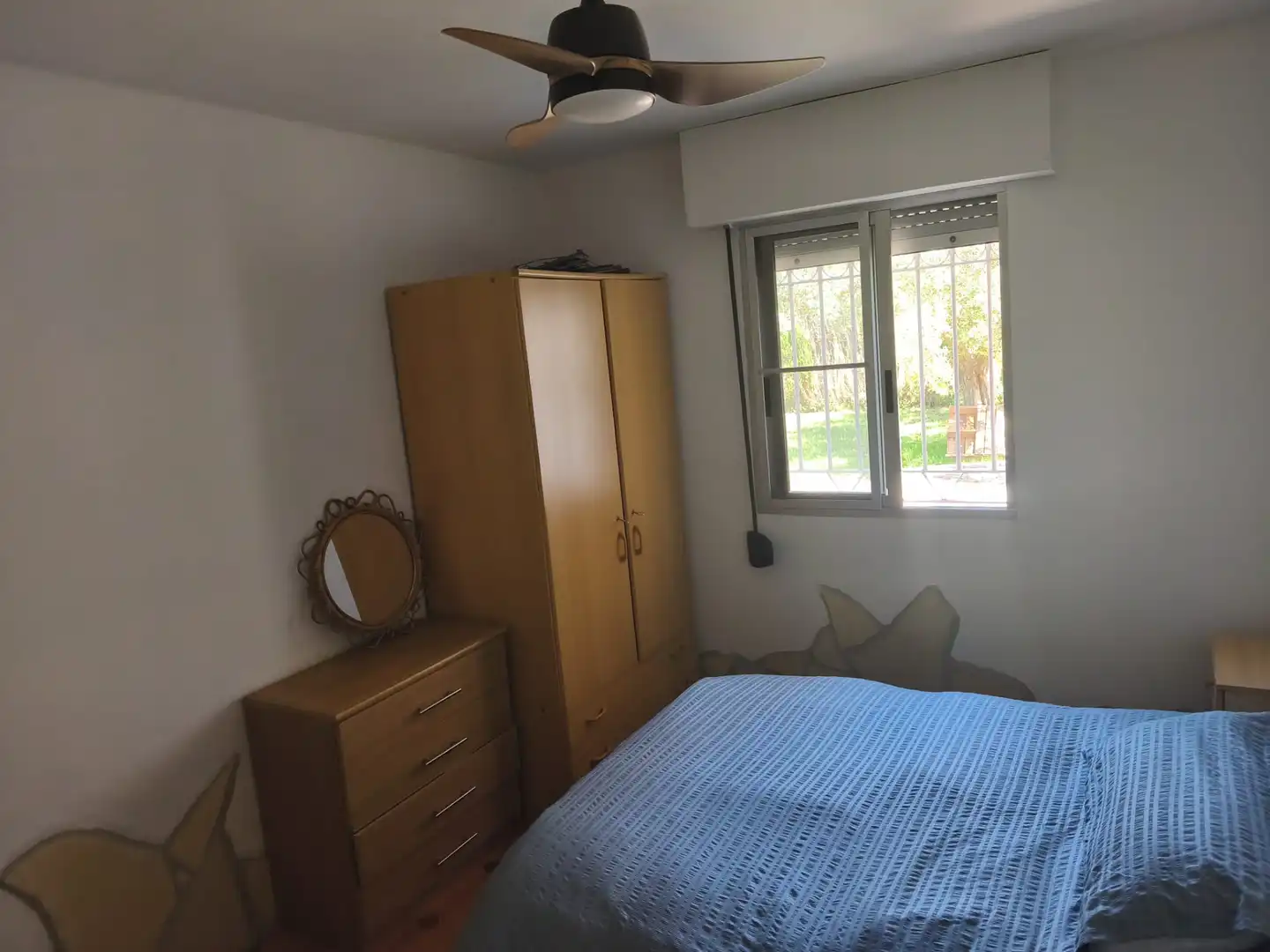 Bedroom of Houses for rent in Castellón de la Plana / Castelló de la Plana  with Air Conditioner, Private garden and Terrace