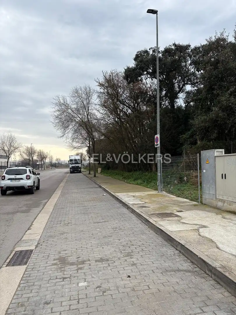 Vista exterior de Terreno industrial en venta en Tordera