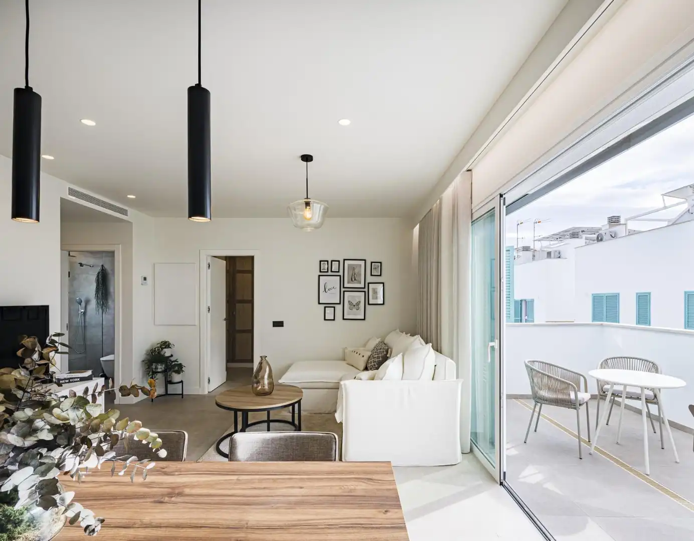 Sala de estar de Casa o chalet en venta en Pilar de la Horadada con Jardín privado, Terraza y Piscina comunitaria